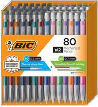 Lápis mecânicos BIC Extra-Life de 0,7 mm e 0,5 mm 2, pacote 80
