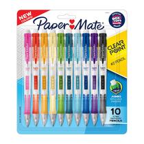 Lápis mecânicos Paper Mate Clearpoint 0,7 mm 10 unidades Lápis mecânicos Paper Mate Clearpoint 0,7 mm 10 unidades