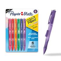 Lápis mecânicos Paper Mate Clearpoint 0,7 mm, pacote com 6 Lápis mecânicos Paper Mate Clearpoint 0,7 mm, pacote com 6