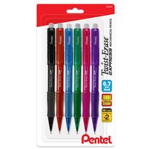 Lápis mecânicos Pentel Twist Erase EXPRESS 0,7 mm, pacote com 6
