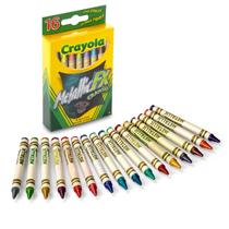 Lápis metálicos Crayola de 16 quilates para colorir e desenhar 3+ Lápis metálicos Crayola de 16 quilates para colorir e desenhar 3+
