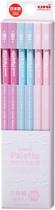 Lápis Mitsubishi K5051HB Uni Palette HB Rosa Pastel 12 unidades