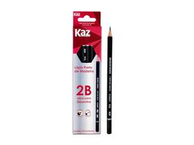Lápis para Desenho 2B Contém 12 Unidades Kaz - 740118