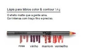 Lapis para Lábios Natura Faces Vermelho Lapis para Lábios Natura Faces Vermelho