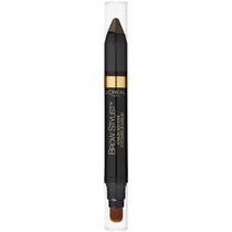 Lápis para Sobrancelhas Brow Stylist Kabuki Blender L'Oréal Castanho Lápis para Sobrancelhas Brow Stylist Kabuki Blender L'Oréal Castanho