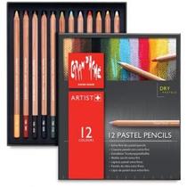 Lápis Pastel Seco Caran dAche 12 Cores