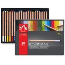 Lápis Pastel Seco Caran dAche 20 Cores Lápis Pastel Seco Caran dAche 20 Cores