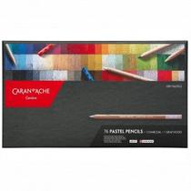 Lápis Pastel Seco Caran dAche 76 Cores Lápis Pastel Seco Caran dAche 76 Cores