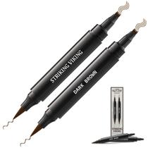 Lápis Preenchedor de Barba Striking Viking Castanho Escuro - Kit com 2 Lápis Preenchedor de Barba Striking Viking Castanho Escuro - Kit com 2
