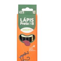 Lápis Preto 8B Linha Ouro com 12 unidades - Leo & Leo - Leo&Leo Lápis Preto 8B Linha Ouro com 12 unidades - Leo & Leo - Leo&Leo