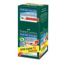 Lapis Preto Carpinteiro Ecolapis 1/2 Grosa - FABER-CASTELL