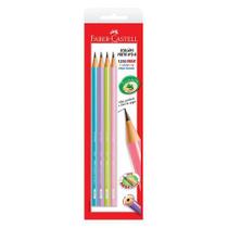 Lápis preto Colors SM/1205MED314564 com 4 unidades - Faber-Castell Lápis preto Colors SM/1205MED314564 com 4 unidades - Faber-Castell