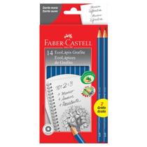 Lápis Preto Ecolápis Nº 2 Max com 14 Unidades - Faber-Castell