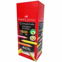 Lápis Preto Faber Castell MAX Neon N2 72 Unidades