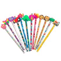 Lapis preto fantasia borrachas divertidas cis