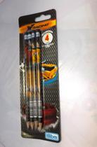 Lapis Preto Fantasia Racing - Tilibra - Blister com 04 unidades Lapis Preto Fantasia Racing - Tilibra - Blister com 04 unidades