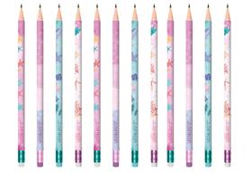 Lápis Preto Grafite HB Com Borracha Leo&Leo Estampado Divertido Decorado Kit c/ 4, 8 ou 12 Unidades a Escolher Lápis Preto Grafite HB Com Borracha Leo&Leo Estampado Divertido Decorado Kit c/ 4, 8 ou 12 Unidades a Escolher