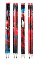 Lápis Preto Hb com Borracha - Homem Aranha - 1 unidade