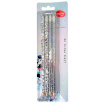 Lápis Preto Hb Disney 100 Anos com 4 Unidades - Molin