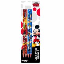 Lápis Preto HB Nº 2 4 Unidades Molin Mickey Mouse