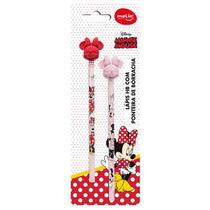 Lápis Preto HB Nº 2 Sextavado Minnie Mouse Molin