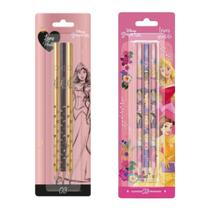 Lápis Preto HB Princesas Disney 3 Unidades - Tris