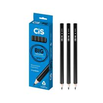 Lápis Preto Jumbo Big Hb N2 Caixa Com 12 Lápis - Cis Lápis Preto Jumbo Big Hb N2 Caixa Com 12 Lápis - Cis