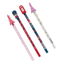 Lápis Preto Molin Hb Top City 2 Unidades - Sortido - MOLIN DO BRASIL