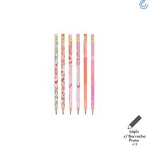 Lapis Preto Nº 2 Hb C/ Borracha Borboletas Molin Lapis Preto Nº 2 Hb C/ Borracha Borboletas Molin