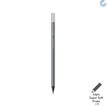 Lapis Preto Nº 2 Super Soft Redondo Glam Prata - Faber Castell