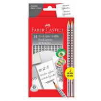 Lápis preto nr 2B - 2001B/F617014 - caixa com 14 unidades - Faber-Castell Lápis preto nr 2B - 2001B/F617014 - caixa com 14 unidades - Faber-Castell