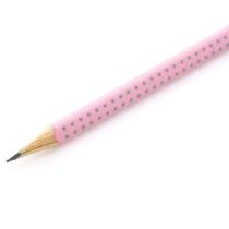 Lápis Preto Número 2 Eco Grip 2001 Rosa Faber-castell