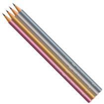 Lápis Preto Número 2 Metallic Faber-castell - Faber castell