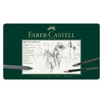 Lápis preto Pitt Grafite Grande com 26 unidades 112974 - Faber-Castell Lápis preto Pitt Grafite Grande com 26 unidades 112974 - Faber-Castell