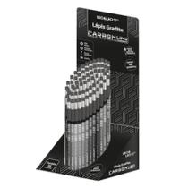 Lapis Preto Redondo Carbon Line C/Borracha