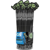 Lapis Preto Redondo Decorado CIS Donoglow 4 Modelos - Sertic