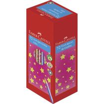 Lápis Preto Redondo Decorado GLITZ Fantasia Neon Sortidos Caixa com 72