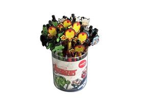 Lapis Preto Redondo Decorado The Avengers Top C/Borracha