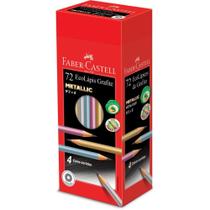 Lápis Preto Redondo Ecolápis Grafite Metallic Caixa com 72