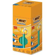 Lápis Preto Redondo Evolution 2hb c/Borracha 72un - Bic Lápis Preto Redondo Evolution 2hb c/Borracha 72un - Bic