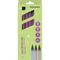 Lápis Preto Redondo Infinito HB Rosa Translúcido - Caixa com 12 Unidades Lápis Preto Redondo Infinito HB Rosa Translúcido - Caixa com 12 Unidades