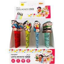 Lapis Preto Redondo T. da Monica Infinito 4 Cores DP.C/24 Lapis Preto Redondo T. da Monica Infinito 4 Cores DP.C/24