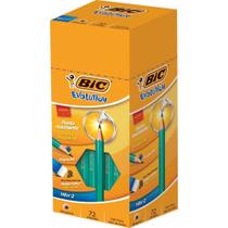Lápis Preto Sextavado BIC Evolution 2HB S/BORRACHA (070330413962) - Caixa com 72 Lápis Preto Sextavado BIC Evolution 2HB S/BORRACHA (070330413962) - Caixa com 72