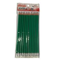 Lapis Preto Sextavado com Borracha Escolar 12 Un Win Paper