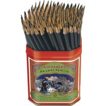 Lápis Preto Sextavado Ecolápis MAX N2 Preto Lata DPCOM 160