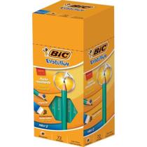 Lápis Preto Sextavado Evolution 2hb S/Borracha 72un - Bic Lápis Preto Sextavado Evolution 2hb S/Borracha 72un - Bic