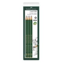 Lápis preto SM/C90006B319097 com 4 unidades - Faber-Castell Lápis preto SM/C90006B319097 com 4 unidades - Faber-Castell