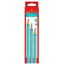 Lápis preto sparkle azul nr 2B triangular SPKAZ 12 unid Faber Castell - Faber-Castell Lápis preto sparkle azul nr 2B triangular SPKAZ 12 unid Faber Castell - Faber-Castell