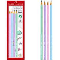 Lapis Preto Triangular Blister C/4 Ecolapis Faber Castell