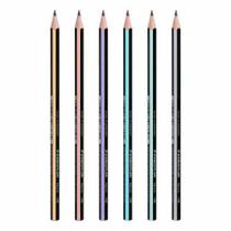 Lapis preto triangular staedtler noris - linha pastel